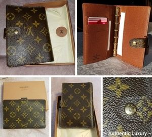 Louis Vuitton Small Ring Agenda Cover